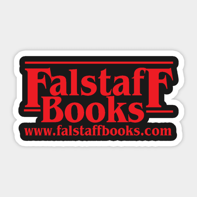 Stranger Books Sticker by FalstaffBooks